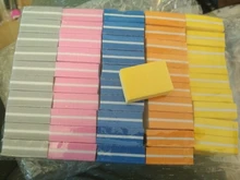 Lote de esponjas compactas de doble cara para pulir uñas, mini limas para manicura y pedicura, herramientas de uñas profesionales, juego de 50 unidades