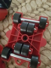 Herramienta para Mover muebles elevador de transporte cosas pesadas barra con rodillo móvil de 4 ruedas 37MD