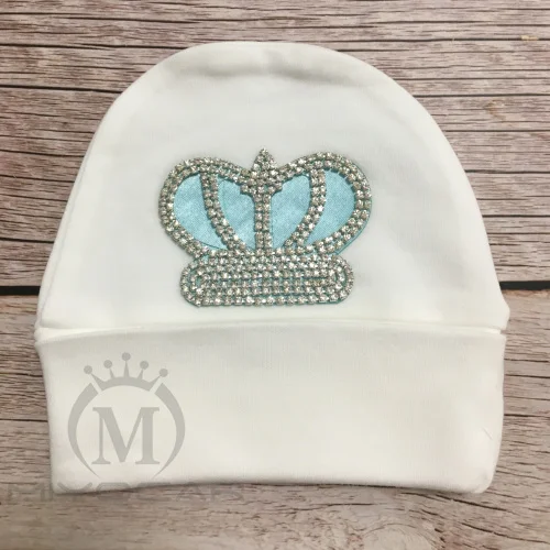 MIYOCAR bling горный хрусталь Розовый Красный 0-6 м для новорожденных шапка из чистого хлопка уникальная детская одежда детская шапка реквизит для фотосъемки H12 - Цвет: H7