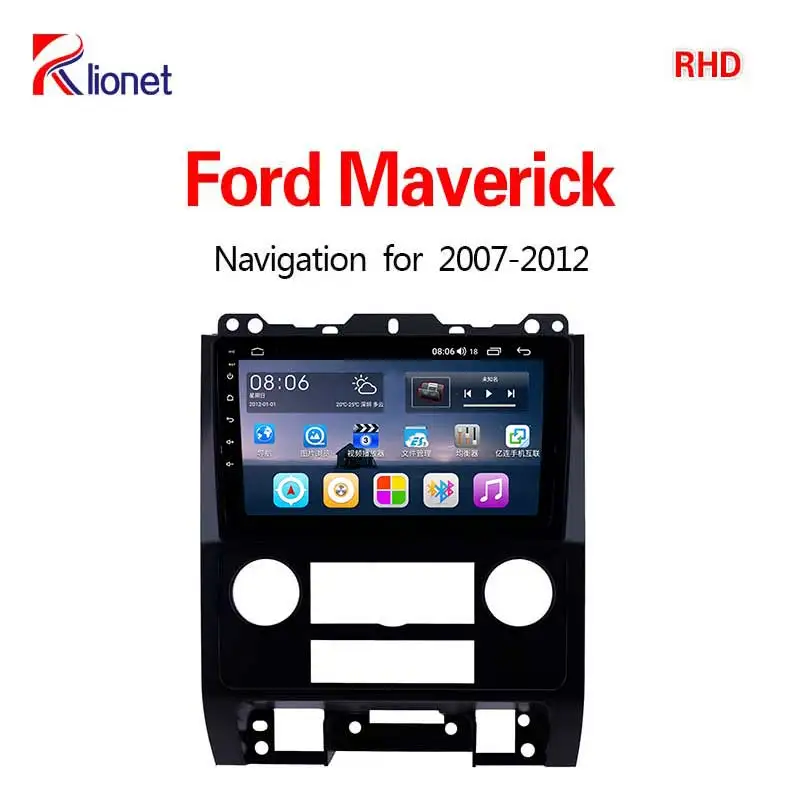 Lionet gps навигация для автомобиля Ford Maverick 2007-2012 9 дюймов RF1009X - Размер экрана, дюймов: 4G8core64G