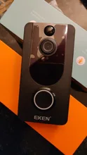 EKEN V7 HD 1080P HD WiFi inteligente timbre Video cámara Visual Intercom de la visión nocturna IP la puerta inalámbrica cámara de seguridad