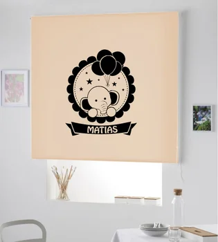 

Blind Iroa customizable Child/Elephant Matias! ROLLER BLINDS TRANSLUCENT! (BEIGE 100X175)