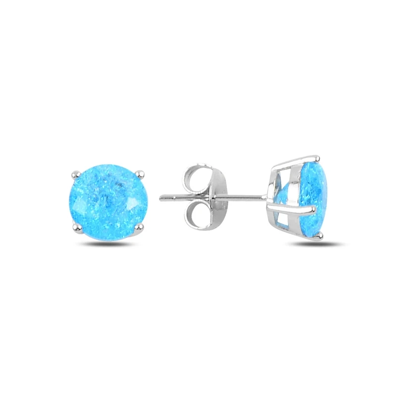 

Armagano 8mm Round Zircon Engagement Earrings