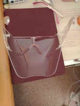 Gafas para nadar transparentes, protección facial duradera, máscara de seguridad, gafas para motocicletas MTB