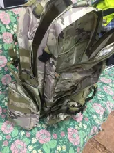 Mochila táctica de 50L para hombre, bolsa táctica deportiva Molle 4 en 1, para senderismo al aire libre, escalada, ejército, Camping