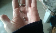 Pendientes de acero inoxidable estilo Punk Unisex, 5 colores, joyería para las orejas, Piercing gótico Rock, venta al por mayor, 1 par