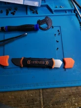 JAKEMY-herramienta abierta de Metal Spudger, Mango antideslizante, abridor para abrir, desmontar, herramientas de reparación, juego de mano para teléfonos móviles y tabletas