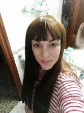 GEMMA Cosplay largo negro recto pelucas sintéticas con flequillo para las mujeres de África americano Lolita de diario fiesta resistente al calor de fibra