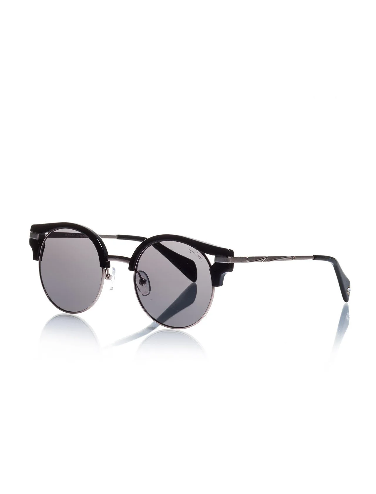

Unisex sunglasses gny 801 00 clubmaster black organic round round 50-21-140 genny