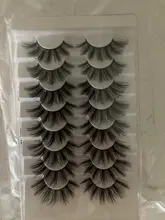 SEXYSHEEP-pestañas postizas de visón 3D, pestañas largas y esponjosas hechas a mano, Kit de maquillaje de extensión de ojos Natural, 5/8/12/20 pares