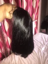 Highlight Wig Bob Closure Human-Hair Lace-Front Straight 4x4 Short for Women Remy