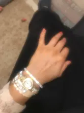 Relojes de cuarzo analógico para mujer, pulsera de cuarzo con diamantes de imitación, accesorio para regalo, Z5