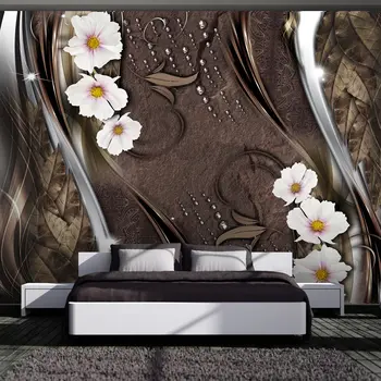 

Wall mural-Snow mirages - 100x70 cm