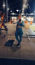 Conjunto de ropa para Yoga para mujer, ropa deportiva para mujer, conjunto deportivo, ropa atlética para ejercicio sin costuras
