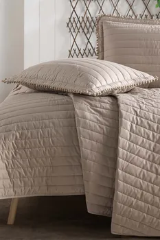 

Ranforce Double Modern Bedspread 100% Cotton texture