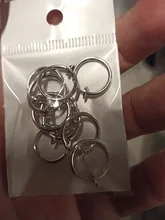 Pendientes de Clip retráctiles de acero inoxidable para mujer y niña, sin perforaciones, Piercing para la oreja, 2 unidades/paquete, Clips de pendientes