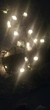Flower Led Lights Garland-Decor Battery-Powered Fairy-String Rose Party Wedding-Valentines
