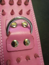 Pet-Dog-Collar Studded Wide-Spikes Doberman Pitbull 3inch for Large Breeds Pitbull/Doberman/M/..
