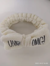 Diademas con lazo para la cara para niña y mujer, cintas elásticas para el cabello, accesorios herramientas para el pelo