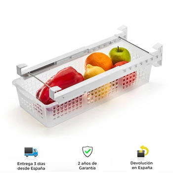 

Food organizer for fridge, drawer 41X16X12Cm, safe, durable, plastic, adjustable, easy to use