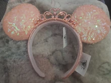 2021 Disney Mickey orejas diadema lentejuelas arcos orejas traje diadema Peter Pan tocado Cosplay felpa adultos/niños diadema regalo