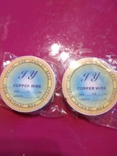 Venta al por mayor 0,2/0,3/0,4/0,5/0,6/0,7/0,8/1,0mm latón cables de cobre cordón cable para la fabricación de la joyería de oro de colores