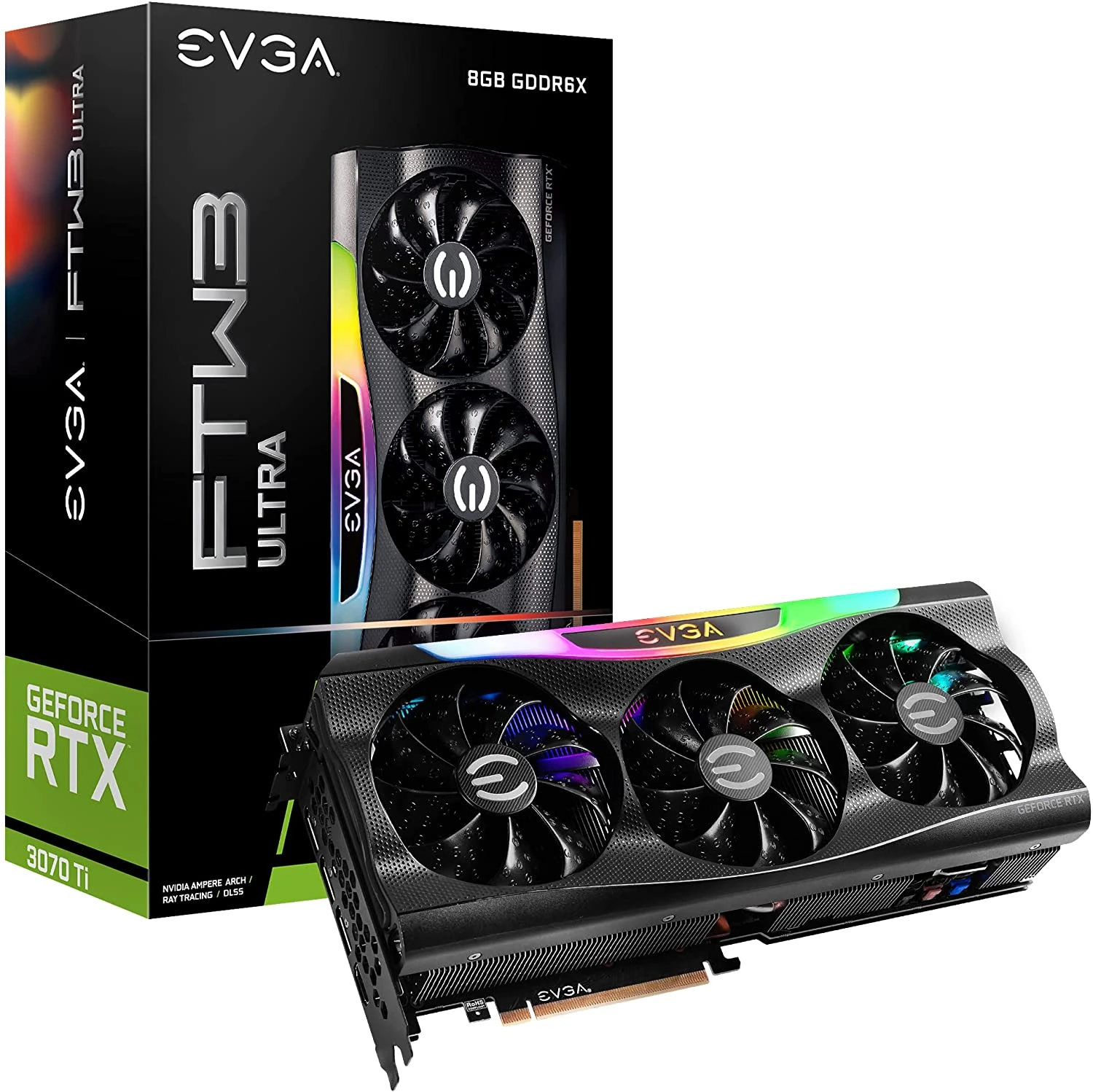 EVGA GeForce RTX 3070 Ti FTW3 Ultra Gaming latest gpu for pc