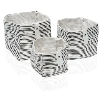 

Basket set Textile Polyester (3 Pieces) (14 x 14 x 14 cm)