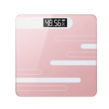

Fashion Body Smart Electronic Weight Scale LCD Display Indoor Temperature High-Precision Measuring Home Digital Weight Scale