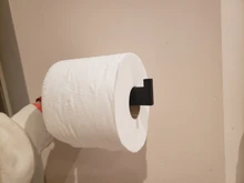 Robe Hook Paper-Holder Towel Rail-Bar-Rack Bar-Shelf Bathroom-Hardware-Set Tissue Black