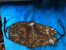 Mascarilla facial con lentejuelas ostentosas para fiesta, máscara antipolvo, lavable, reutilizable, lazo de oreja elástico, kpop