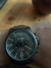 CURREN – reloj de pulsera deportivo para hombre, a prueba de agua, de cuarzo, militar, de cuero genuino, masculino