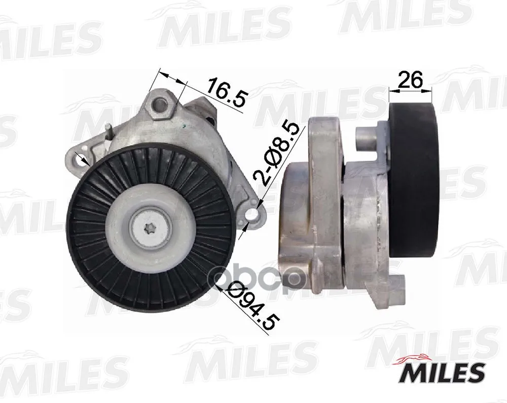 Ролик Ремня Приводного Mb W210/W211/W639 M112/113 Miles Ag00038 Miles арт. AG00038
