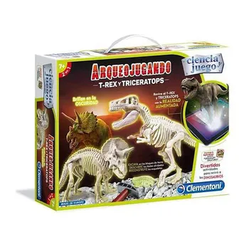 

Science Game T-Rex y Triceratops Clementoni (35 x 26 x 7 cm)