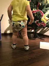 Pantalones de entrenamiento para bebé, pañales reutilizables de algodón, paño impermeable, lavables, pantalones de aprendizaje de bambú, 5 uds.