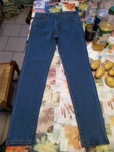 Karo888-pantalones vaqueros de cintura alta para mujer, de pitillo Pantalón ajustado, elásticos, informales, a la moda, novedad de 2020