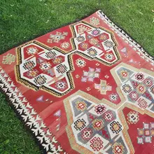 Новые Классические турецкие ковры ручной работы ковер-гобелен 4'7'' X 6'3''/140X191 cm