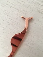 Pinzas para pestañas postizas, aplicador de pestañas postizas, herramientas de maquillaje, rizador auxiliar de pestañas de visón, pinzas para herramienta profesional, 1 ud.