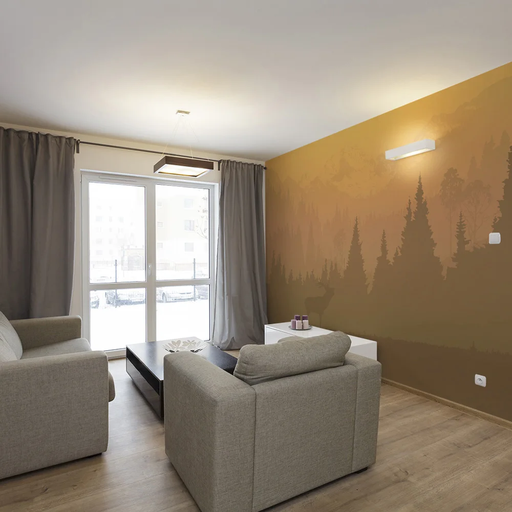 Wall mural-Far away from civilization | Обустройство дома