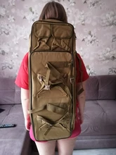 Bolsa táctica Molle de nailon para Rifle, maletín militar para francotirador, Airsoft, accesorios de caza, 81, 94 y 115cm