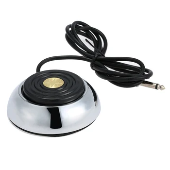 

Foot-Pedal Tattoo-Machine Stainless Steel Round Tattoo Foot Switch Power-Supply-Accessories
