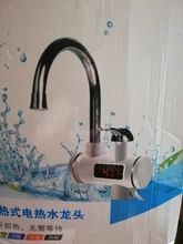 Grifo calentador de agua eléctrico para cocina de 3000W, calentador instantáneo de agua caliente, grifo de calefacción en frío, calentador instantáneo de agua sin depósito