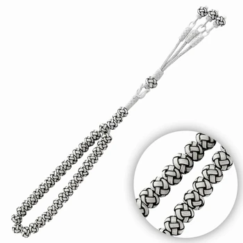 

Silver 925 Sterling 8mm 33lü Trabzon Kazaziye Hand Knitting Rosary