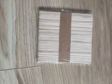 Palo de madera para hacer helados para niños y bebés, varitas coloridas para hacer helados, manualidades de mano, juguetes educativos creativos, 50 Uds.