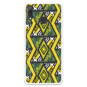 

Stand case costume drawing Rhombus WP025 for Huawei Y9 2019