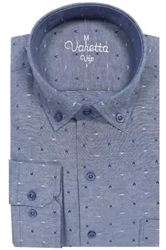 

Varetta Men Fashion Print Shirts Long Sleeve Shirts Men Casual Lapel Collar Casual Shirts Tops New Blue Pockets Shirts Male top Made in Turkey Male Social Business Dress Shirt Brand Men Clothing Soft Comfortable