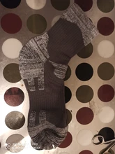 Calcetines térmicos de algodón grueso para hombre y mujer, medias deportivas para esquí, Snowboard, senderismo y patinaje, para invierno