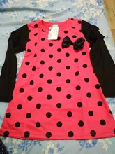 Children Clothing Dress Spring TANGUOANT Polka-Dot Girls Long-Sleeve And Autumn Hot-Sale