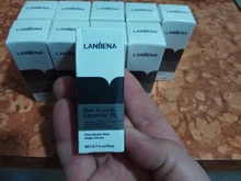 LANBENA-esencia para el crecimiento del cabello para hombres y mujeres, tratamiento para el cuidado del cabello, aceite esencial para pérdida de cabello, tratamiento líquido, 10 Uds.