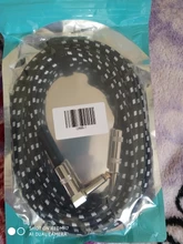 Cable-Bass Musical-Instrument Electric-Guitar Ammoon Right-Angle-Plug Straight To Black